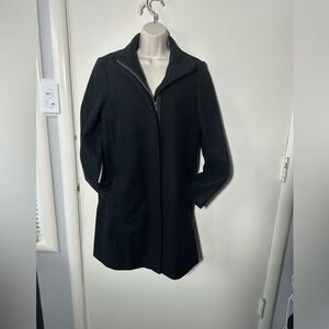 Old Navy Women's Black Trench Coat
